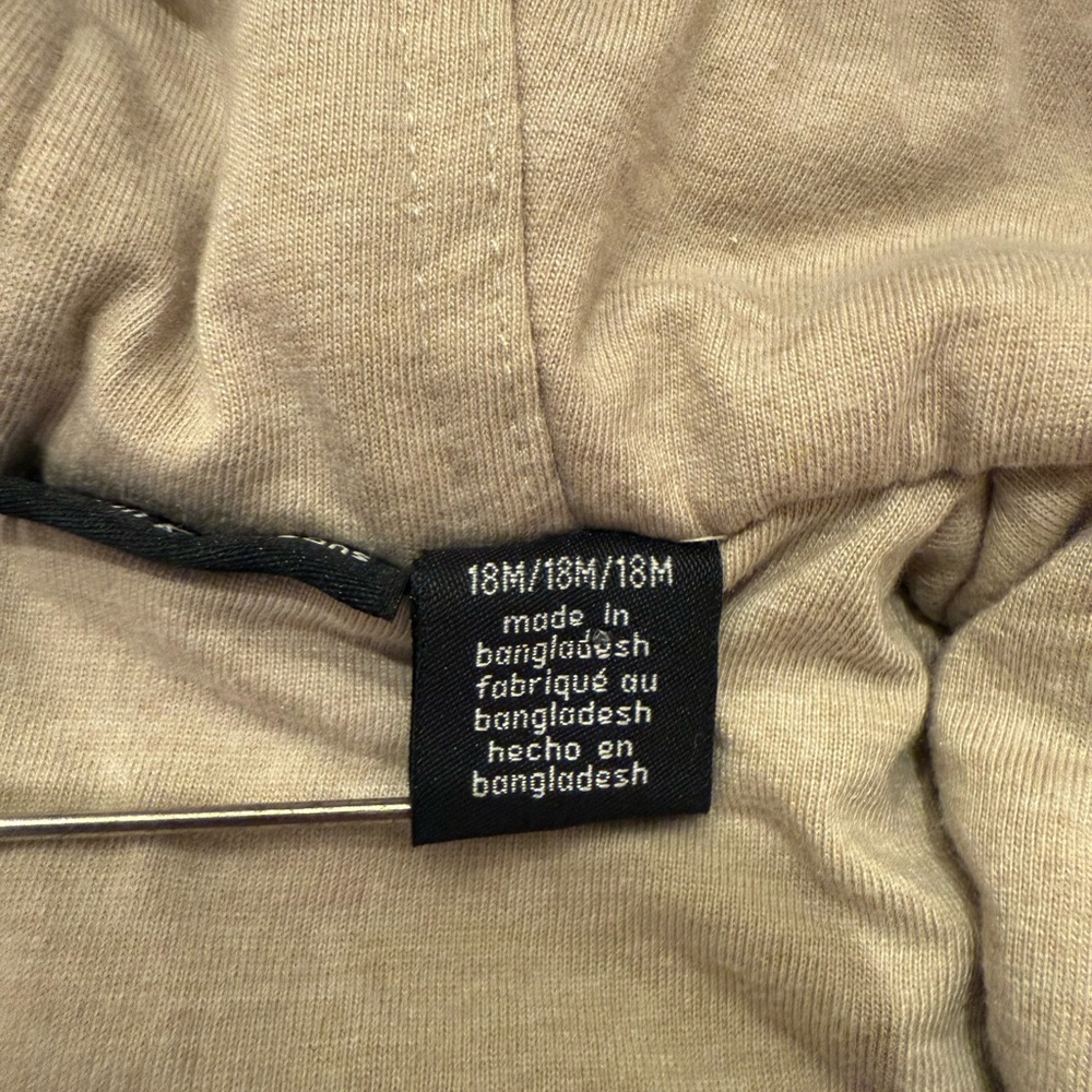 Calvin Klein Jeans Boys 18 month Brown Hooded Jacket - Picture 6 of 12